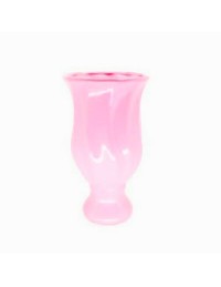 (R$16,00) Vaso Torcido Rosa Baby (A36 / D16cm)