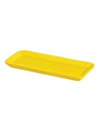 (R$8,00) Rocamboleira Amarela (30x12.5cm)