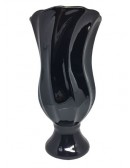 (R$14,00) Vaso Torcido Preto