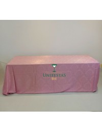 (R$28,00) Toalha Banquete Jacquard Rosa Baby (4x2.80m)