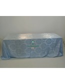 (R$18,00) Toalha Banquete Jacquard Azul Baby (4x2.80m)