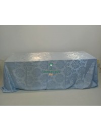 (R$28,00) Toalha Banquete Jacquard Azul Baby (4x2.80m)