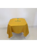 (R$4,00) Toalha Quadrada Oxford Dourada (1.50)