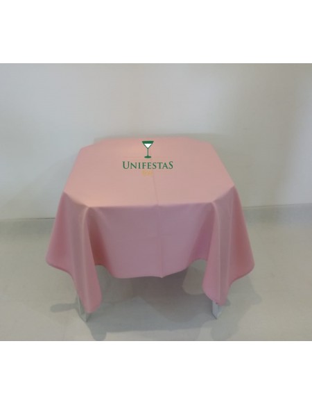 (R$4,00) Toalha Quadrada Oxford Rosa Baby (1.50m)