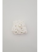 (R$1,00) Anel Guardanapo - Branco Crochê