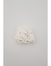 (R$1,80) Anel Guardanapo - Branco Crochê
