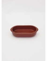 (R$10,00) Assadeira Oval Cerâmica PP (23x12cm)