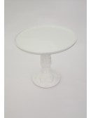 (R$12,00) Boleira Pé Alto Branca G (A24 / D26cm)