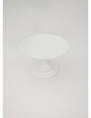 (R$10,00) Boleira Pé Baixo Branca (A14.5 / D24.5cm)