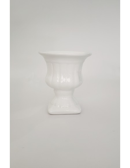 (R$4,80) Vasinho Grego Branco (A13 /D10cm)