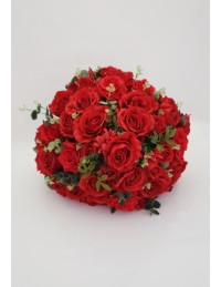 (R$42,00) Buquê Permanente Flor Vermelha