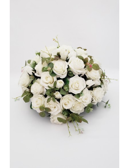 (R$35,00) Buquê Permanente Flor Branca