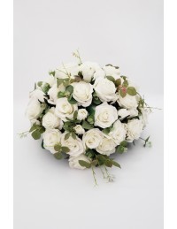 (R$42,00) Buquê Permanente Flor Branca