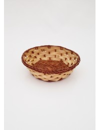 (R$3,00) Cesta Palha Redonda PP (D17cm)