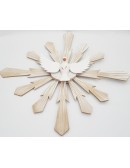 (R$25,00) Divino Espírito Santo Madeira G (A70 / L80cm)