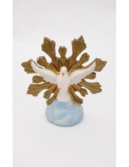 (R$6,00) Divino Espírito Santo Pedestal Azul PP (A15cm)