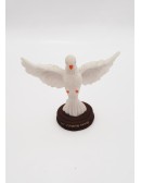 (R$6,00) Divino Espírito Santo Pedestal Marrom PP (A15cm)