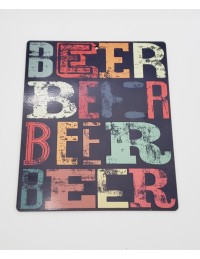 (R$4,00) Placa - Beer (L19 x A23cm)