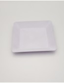 (R$1,50) Prato Lanche Quadrado (17cm)