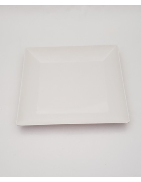 (R$3,00) Prato Lanche Quadrado (24.5cm)