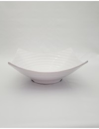 (R$16,00) Saladeira Listrada Melamina (32,7x32x7cm)