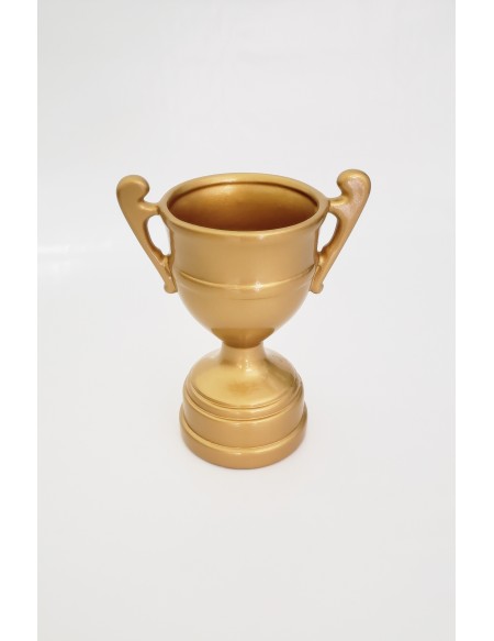 (R$12,00) Troféu Cerâmica Dourado