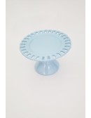 (R$10,00) Boleira Passa Fita Azul Baby (A14 / D23cm)