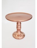 (R$12,00) Boleira Pé Alto Bronze Claro (A25 / D27cm)