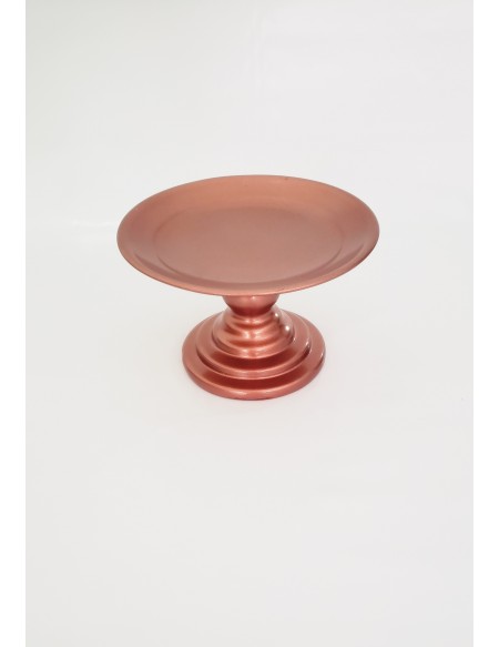 (R$10,00) Boleira Pé Baixo Bronze (A14.5 / D24.5cm)