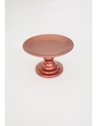 (R$12,00) Boleira Pé Baixo Bronze (A14.5 / D24.5cm)