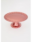 (R$14,00) Boleira Relevo Bronze (A16 / D33cm)
