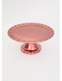 (R$16,00) Boleira Relevo Bronze (A16 / D33cm)