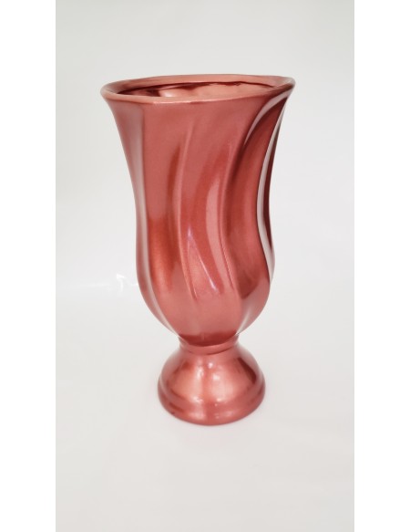 (R$14,00) Vaso Torcido Bronze (A36 / D7.5cm)