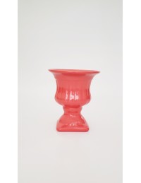 (R$5,80) Vasinho Grego Coral (A12 /D10cm)
