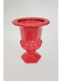 (R$16,00) Vaso Grego Coral (A27 / D23cm)