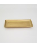 (R$6,00) Rocamboleira Dourada (30x12.5cm)