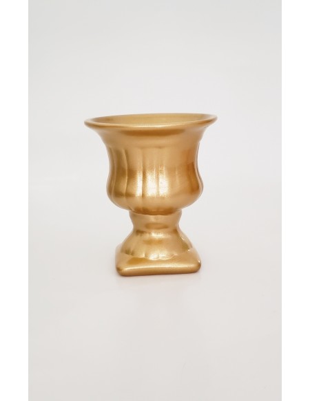 (R$4,80) Vasinho Grego Dourado (A12 /D10cm)