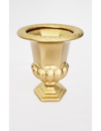 (R$16,00) Vaso Grego Dourado (A27 / D23cm)