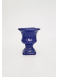 (R$5,80) Vasinho Grego Azul Royal (A13 /D10cm)