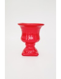 (R$5,80) Vasinho Grego Vermelho (A13 /D10cm)