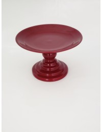 (R$12,00) Boleira Pé Baixo Marsala (A14.5 / D24.5cm)