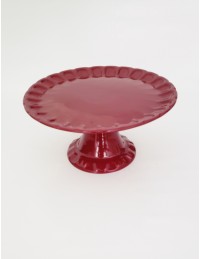 (R$16,00) Boleira Relevo Marsala (A16 / D33cm)