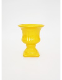 (R$5,80) Vasinho Grego Amarelo (A13 /D10cm)