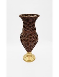 (R$38,00) Vaso Junco Detalhe G (A47 / D16cm)