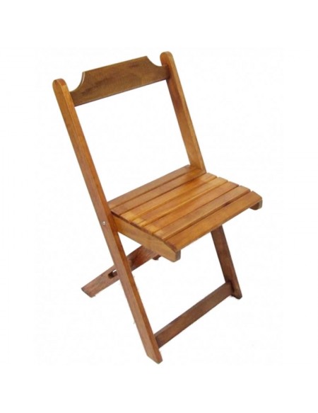 (R$8,00) Cadeira Madeira Dobrável