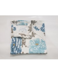 (R$2,80) Guardanapo Estampado Azul Floral (40x40cm)