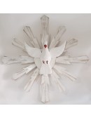 (R$15,00) Divino Espírito Santo Madeira P (A50 /L50cm)