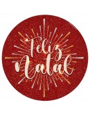 (R$35,00) Capa Feliz Natal Painel Redondo