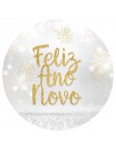 (R$35,00) Capa Feliz Ano Novo Painel Redondo