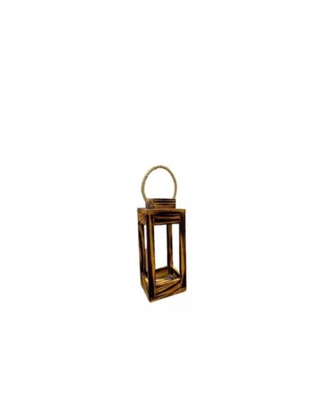 (R$16,00) Lanterna Madeira P (9x9/A20cm)